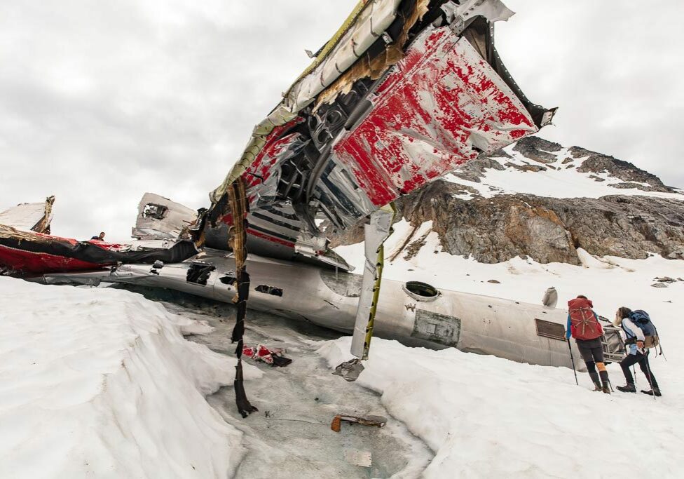 Bomber-Glacier-wreckage-Bomber-Traverse-Hatcher-Pass-Alaska